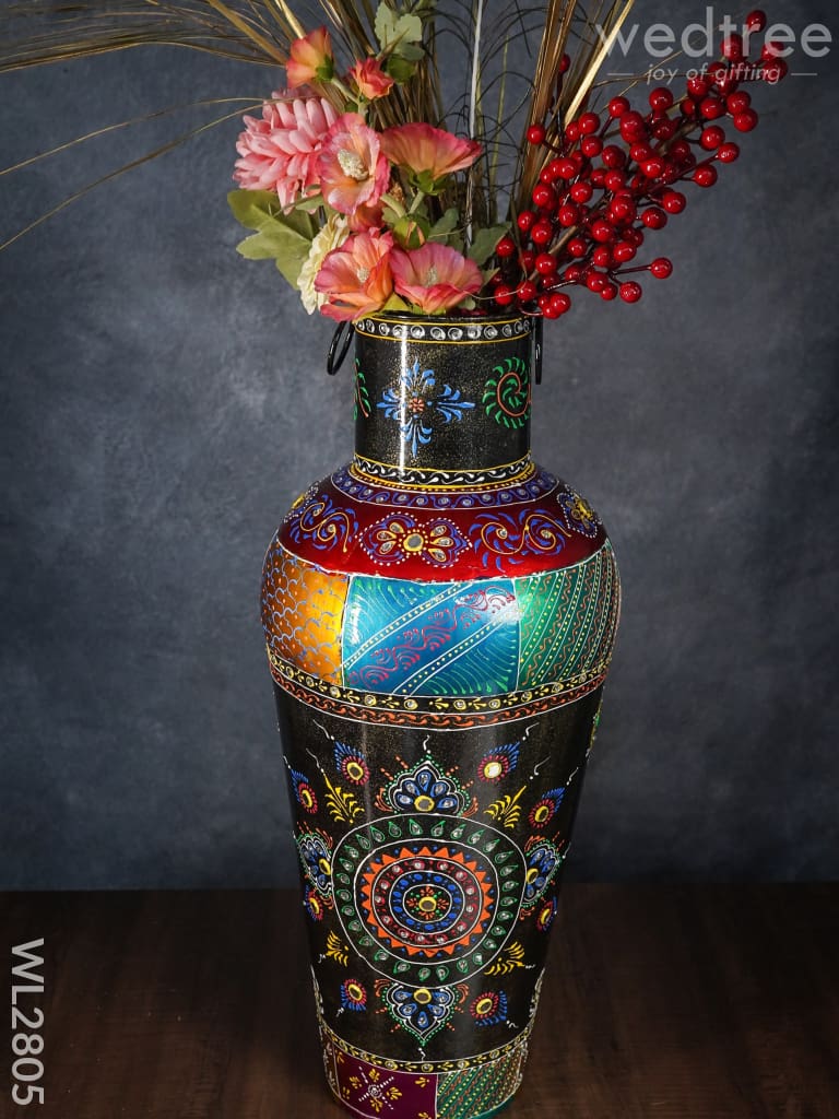 Hand Painted Vase - 25 Inch Wl2805 Vases