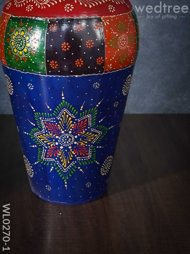 Hand Painted Vase Medium - Wl0270 Vases