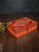 Hand Painted Wooden Organizer Box - Wl2581 Utility