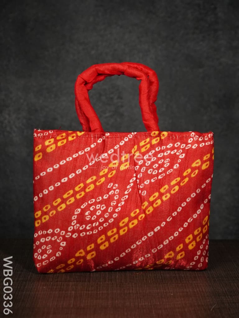 Handbag With Bhandani Print - Wbg0336 Hand Bags