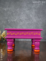 Handpainted Wooden Manai - Wl3356 Stools