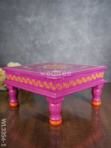 Handpainted Wooden Manai - Wl3356 Stools