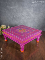 Handpainted Wooden Manai - Wl3356 Stools