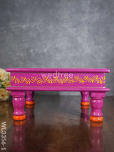 Handpainted Wooden Manai - Wl3356 Stools