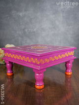 Handpainted Wooden Manai - Wl3356 Stools