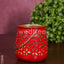 Hanging Jhaali T Light Holder - Wbg1039 Red Candles