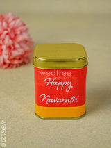 Happy Navaratri Tin Box - Wbg1210 Dining Essentials