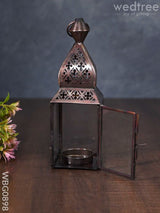 Home Décor Metal Hanging Lantern In Distressed Finish - Wbg0898 Candles