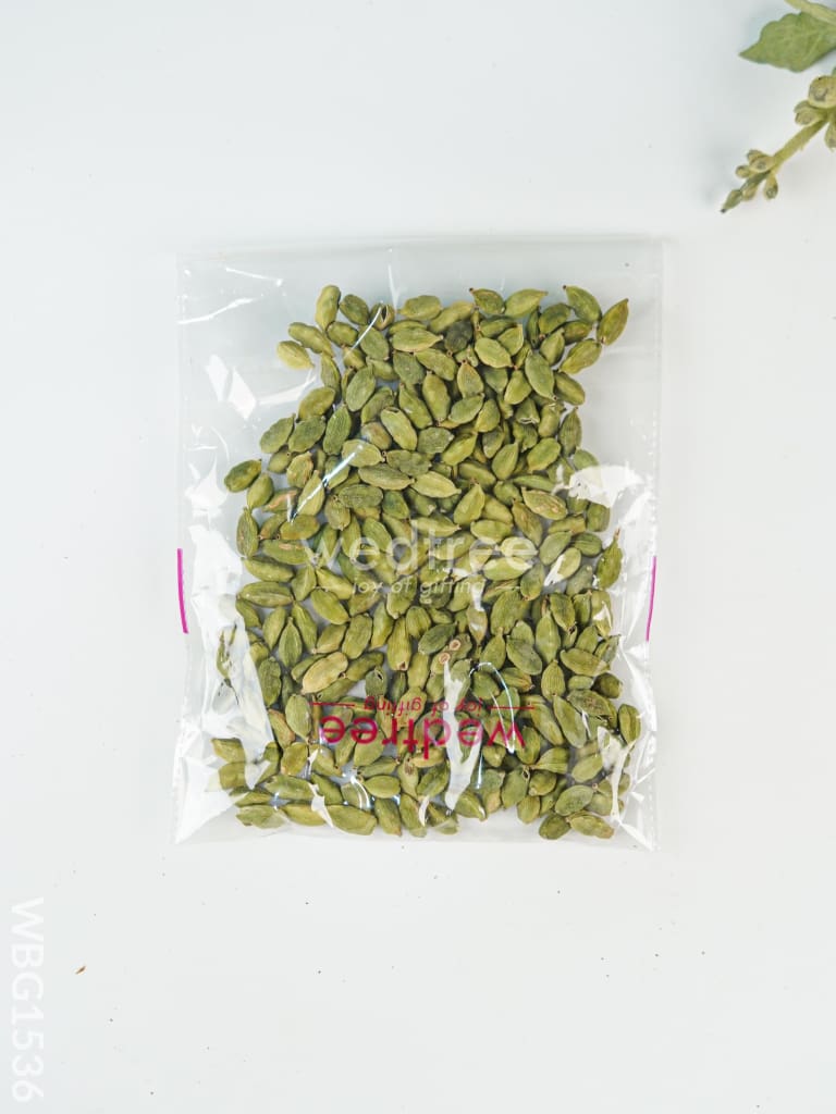 Indian Spices - 8Mm Cardamom (50Gms) Wbg1536 Dry Fruit Packs Rg