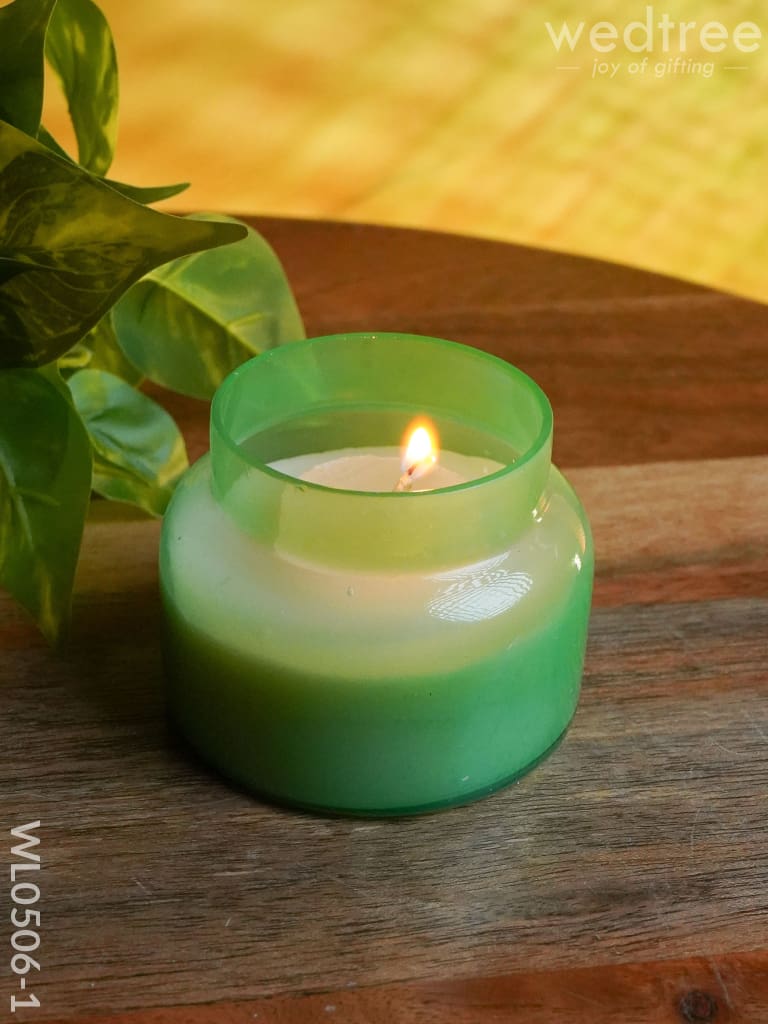 Iridescent Scented Soy Wax Jar (2.5 Inches) - Wl0506 Candles And Votives