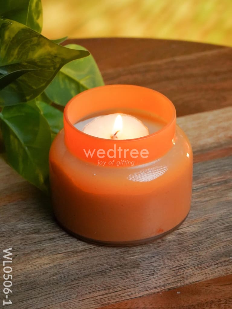 Iridescent Scented Soy Wax Jar (2.5 Inches) - Wl0506 Candles And Votives