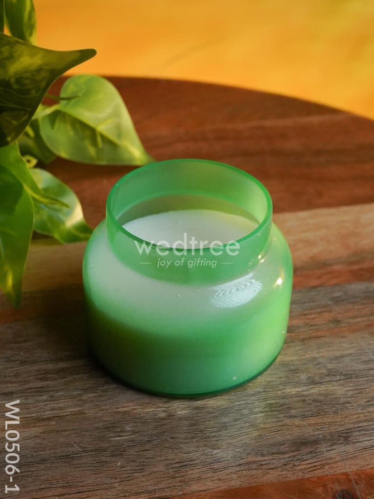 Iridescent Scented Soy Wax Jar (2.5 Inches) - Wl0506 Candles And Votives