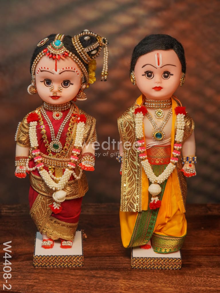 Iyengar Style Nalangu Doll - 12 Inch W4408-2 Wedding Essentials