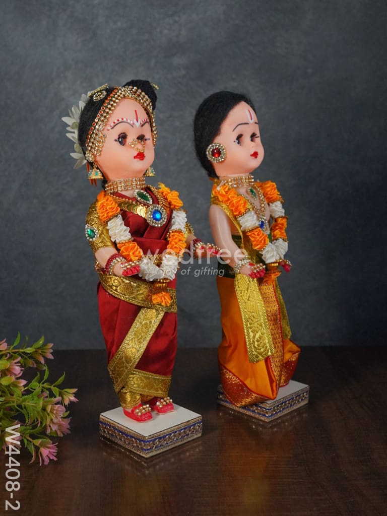 Iyengar Style Nalangu Doll - 12 Inch W4408-2 Wedding Essentials