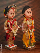 Iyengar Style Nalangu Doll - 12 Inch W4408-2 Wedding Essentials