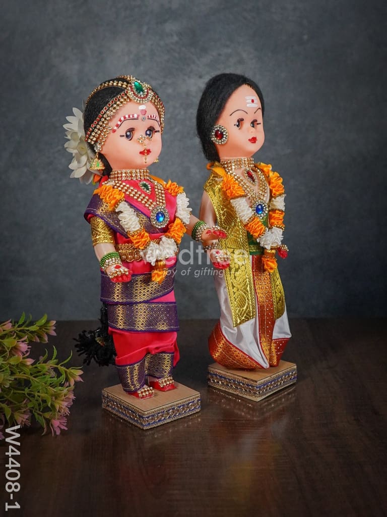 Iyer Style Nalangu Doll - 12 Inch W4408-1 Wedding Essentials