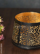 Jhaali Style Votive In Black - Wbg0964 Candles