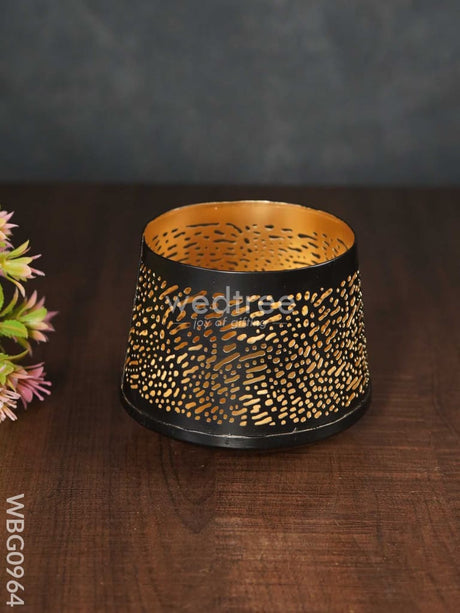 Jhaali Style Votive In Black - Wbg0964 Candles