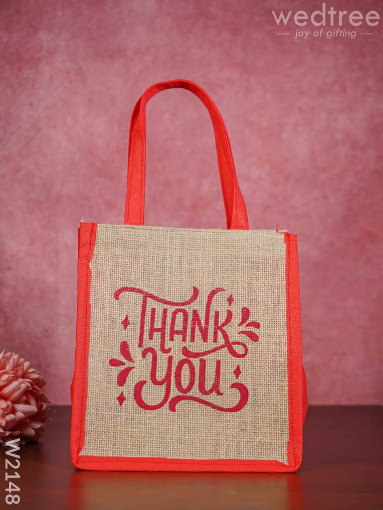 Jute Bag For Thamboolam Giveaway - W2148 Bags