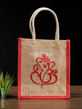 Jute Bag - Ganesh Printed Wbg0565 Bags