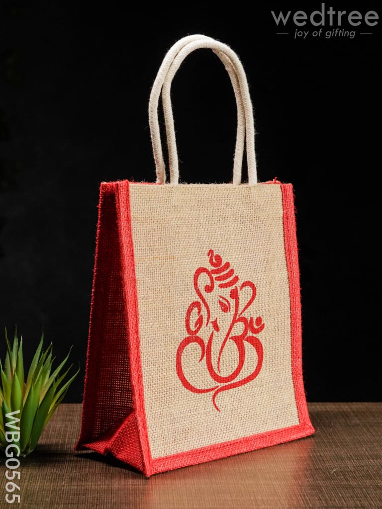 Jute Bag - Ganesh Printed Wbg0565 Bags