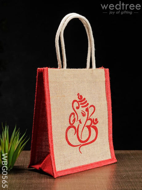 Jute Bag - Ganesh Printed Wbg0565 Bags