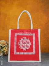 Jute Bag Kolam Design - Wbg1409 Bags