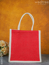 Jute Bag Kolam Design - Wbg1409 Bags