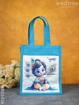 Jute Bag - Krishna Printed Wbg1426 Bags