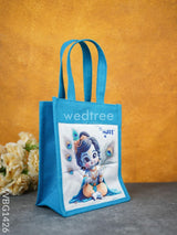 Jute Bag - Krishna Printed Wbg1426 Bags