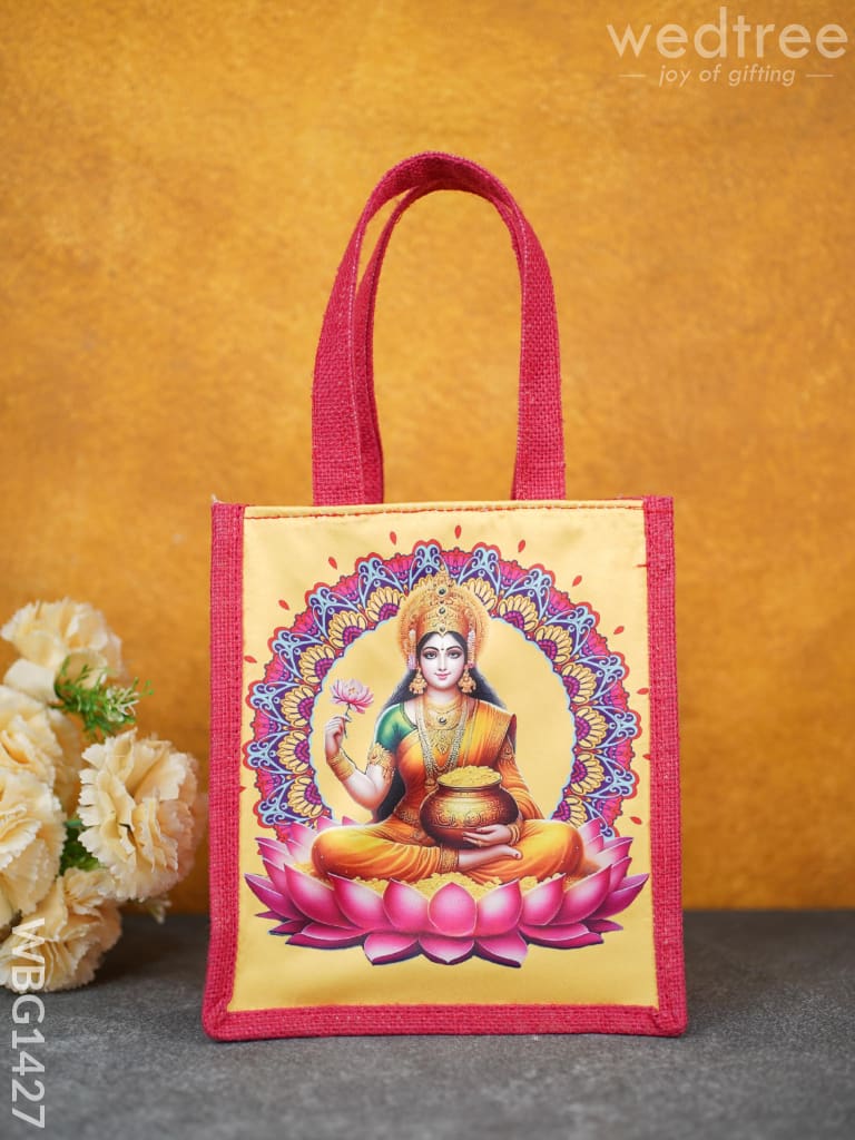 Jute Bag - Lakshmi Printed Wbg1427 Bags