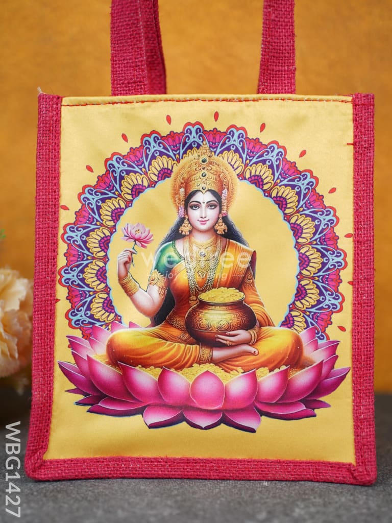 Jute Bag - Lakshmi Printed Wbg1427 Bags