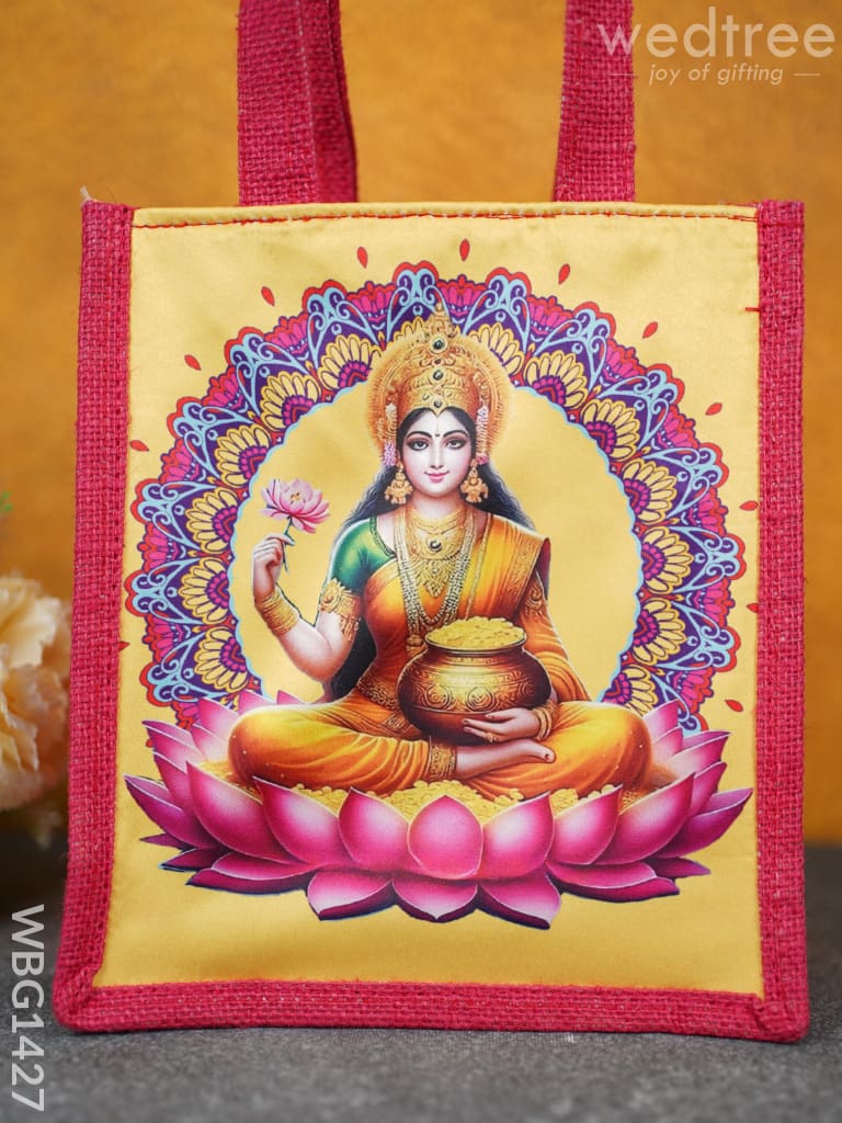 Jute Bag - Lakshmi Printed Wbg1427 Bags