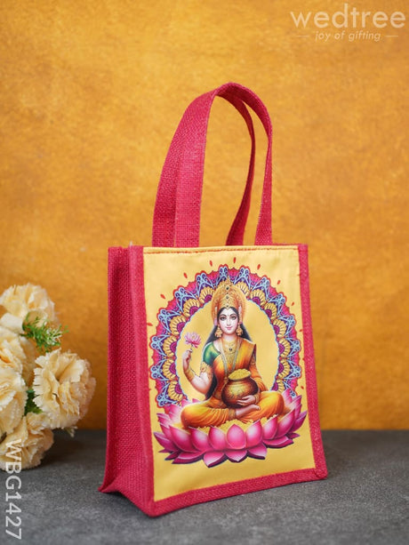 Jute Bag - Lakshmi Printed Wbg1427 Bags