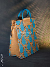 Jute Bag With Mango Prints - Wbg0010 Bags