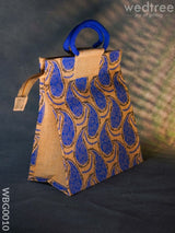 Jute Bag With Mango Prints - Wbg0010 Bags