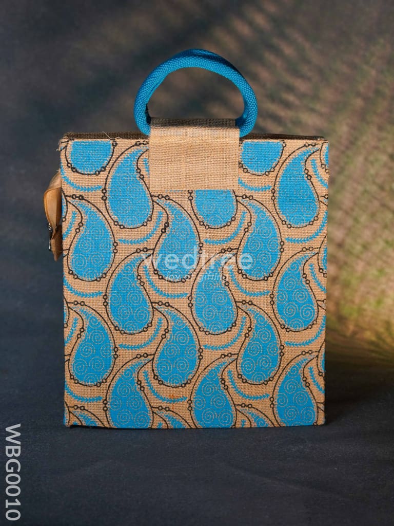 Jute Bag With Mango Prints - Wbg0010 Bags