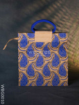 Jute Bag With Mango Prints - Wbg0010 Bags