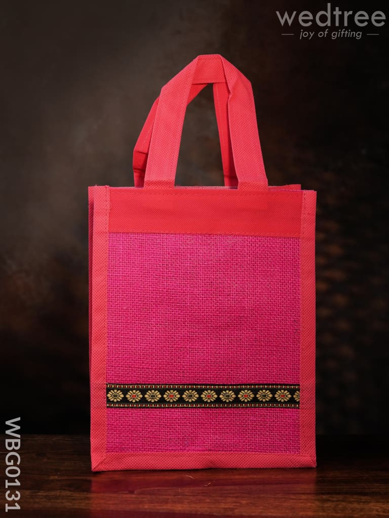 Jute Bag With Nonwoven Fabric - Wbg0131 Bags