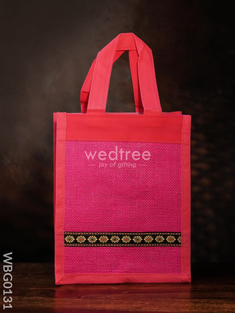 Jute Bag With Nonwoven Fabric - Wbg0131 Bags