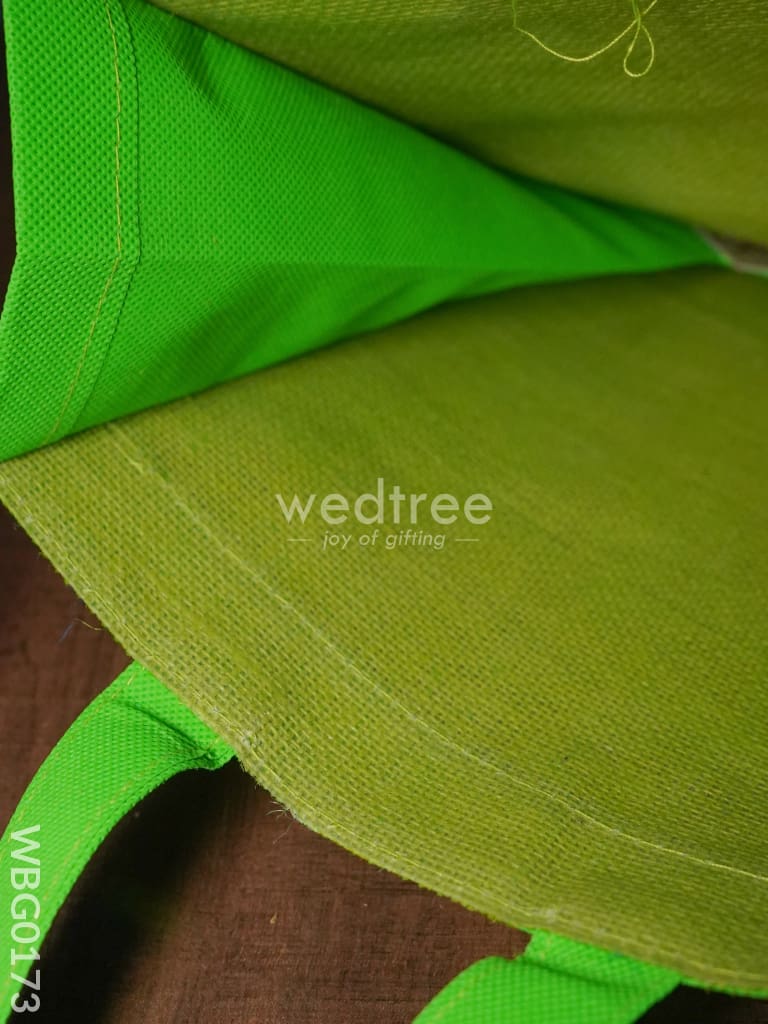 Jute Bag With Nonwoven Fabric - Wbg0173 Bags