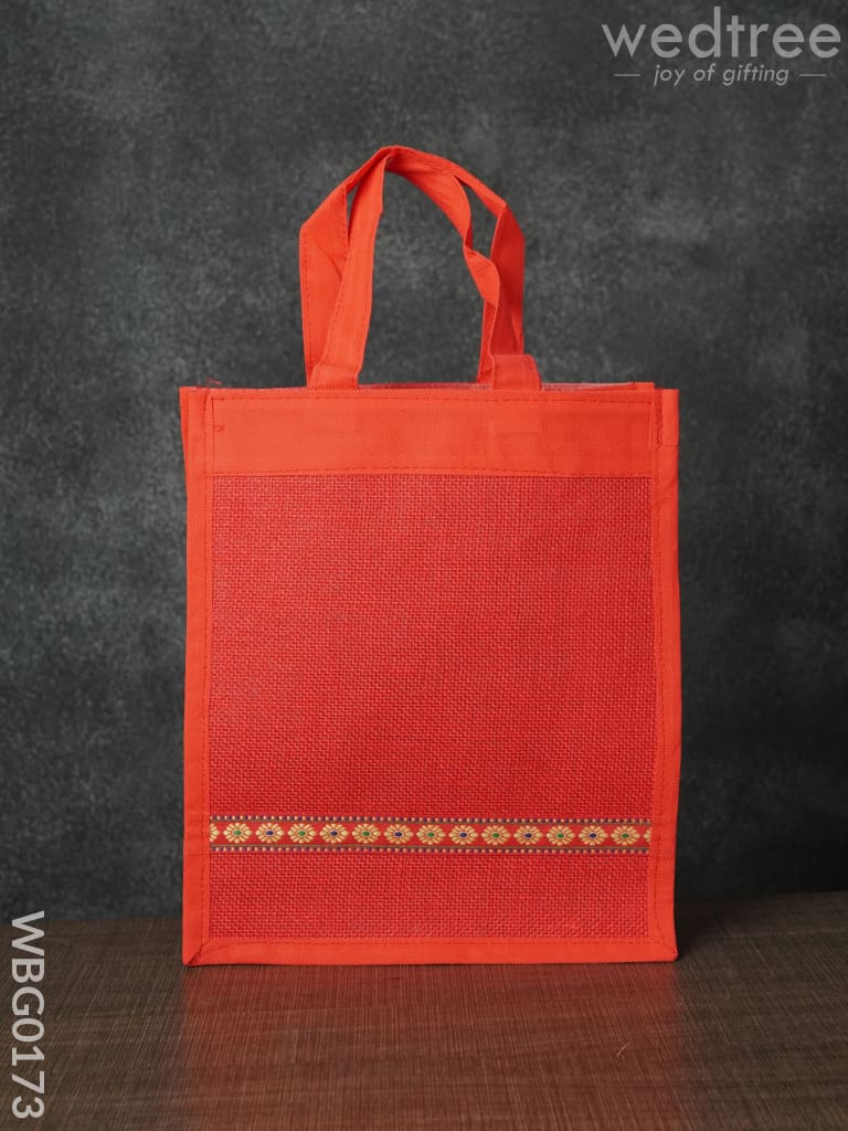 Jute Bag With Nonwoven Fabric - Wbg0173 Bags