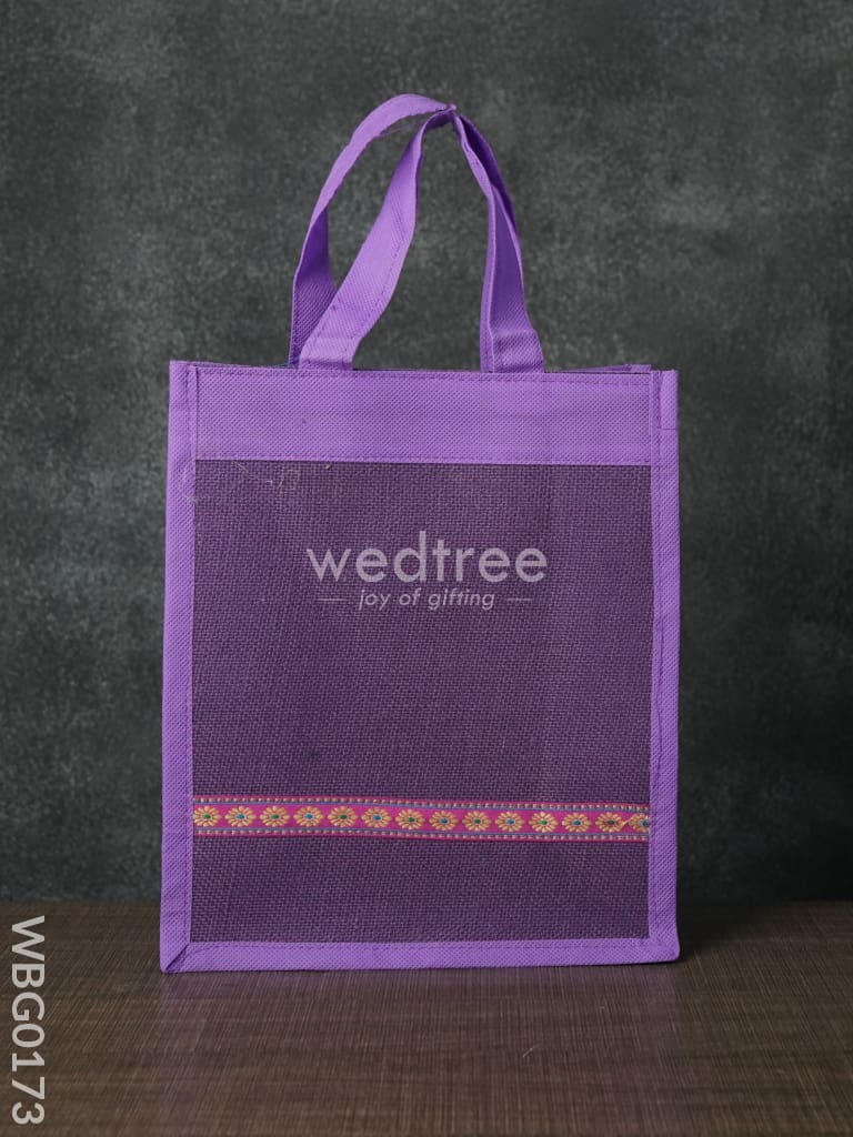 Jute Bag With Nonwoven Fabric - Wbg0173 Bags