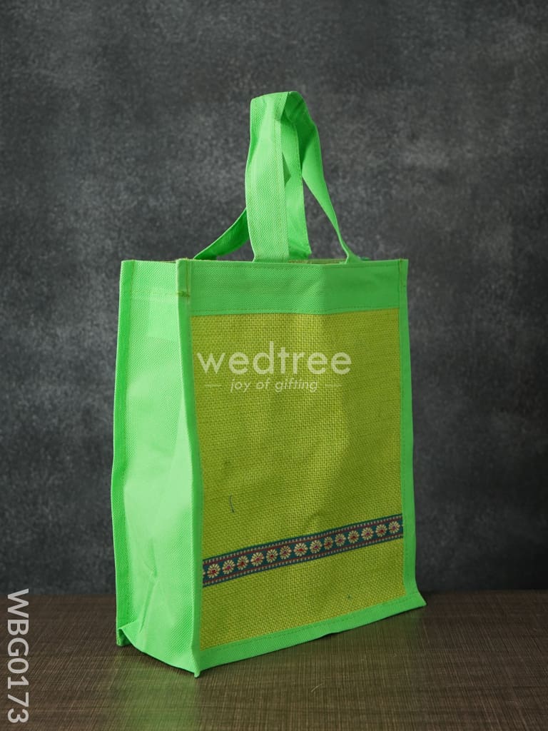 Jute Bag With Nonwoven Fabric - Wbg0173 Bags