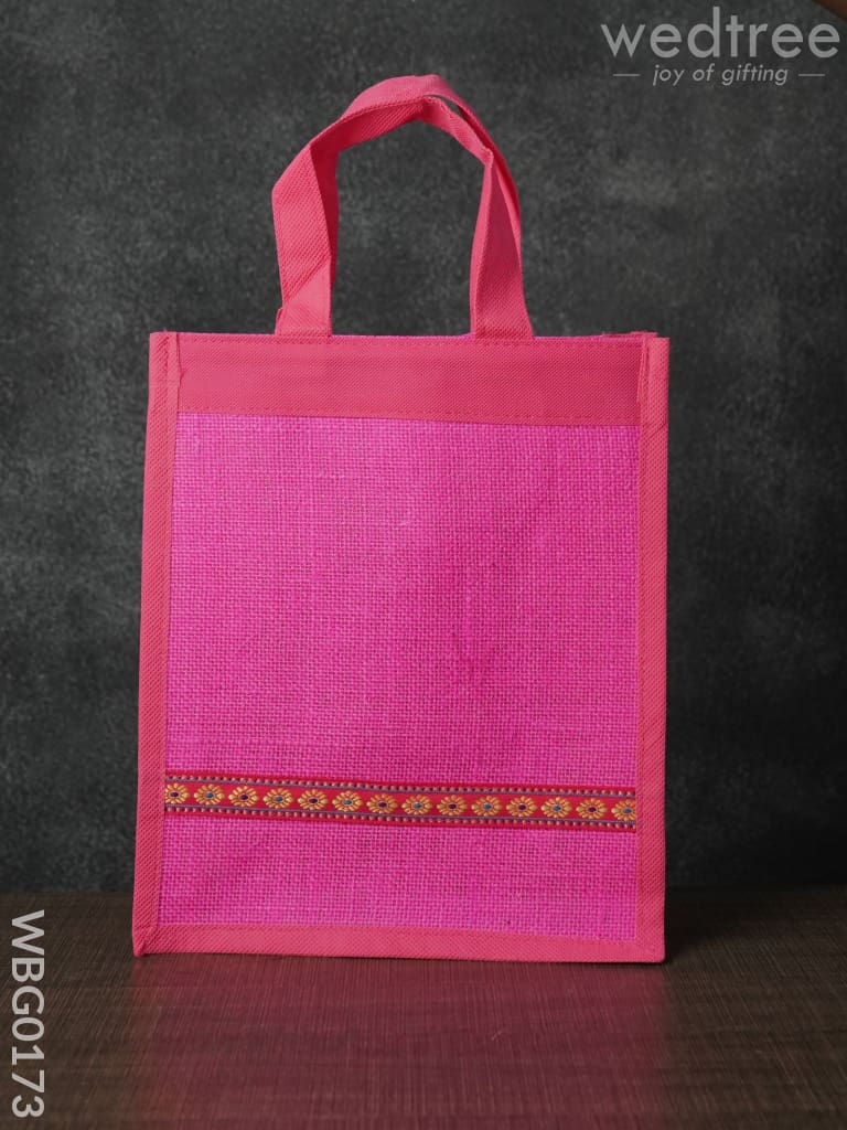 Jute Bag With Nonwoven Fabric - Wbg0173 Bags