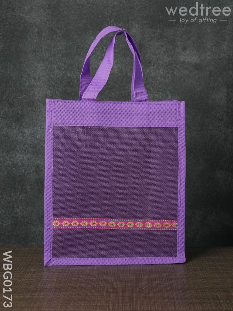 Jute Bag With Nonwoven Fabric - Wbg0173 Bags
