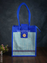 Jute Bag With Printed Stripes - Wbg1002 Bags