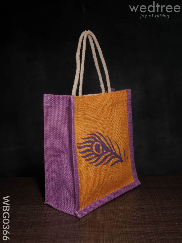 Jute Bag With Rope Handles - Wbg0366 Bags