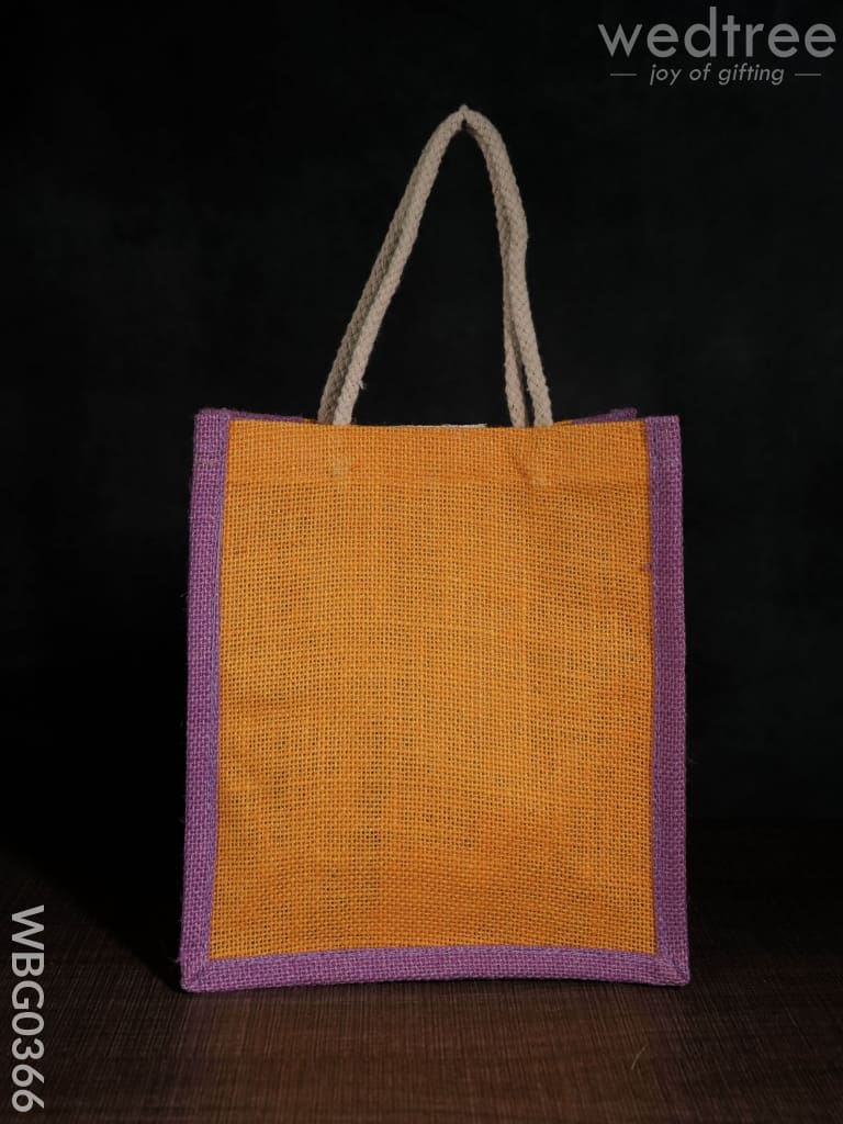 Jute Bag With Rope Handles - Wbg0366 Bags