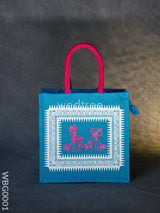 Jute Bag With Warli Print - Wbg0001 Bags